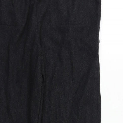 Womens UK Size M Preworn Regular Fit  Grey Trousers