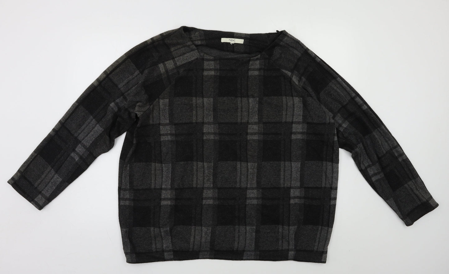 Womens UK Size L NEXT Grey Pullover Jumper