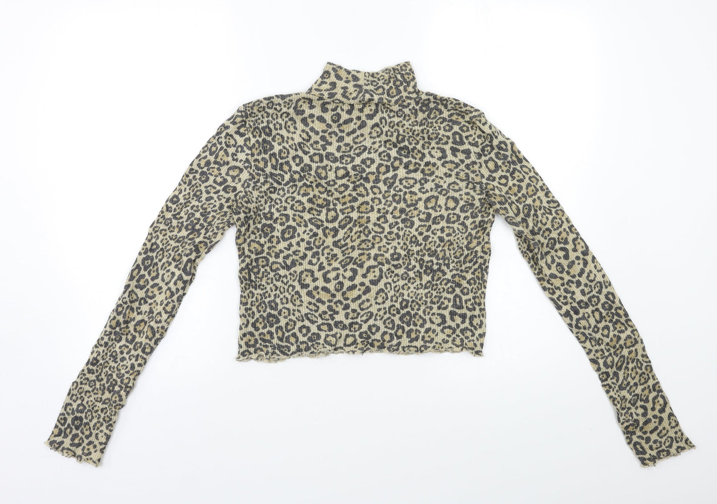 Womens UK Size S Preworn Beige Pullover Jumper