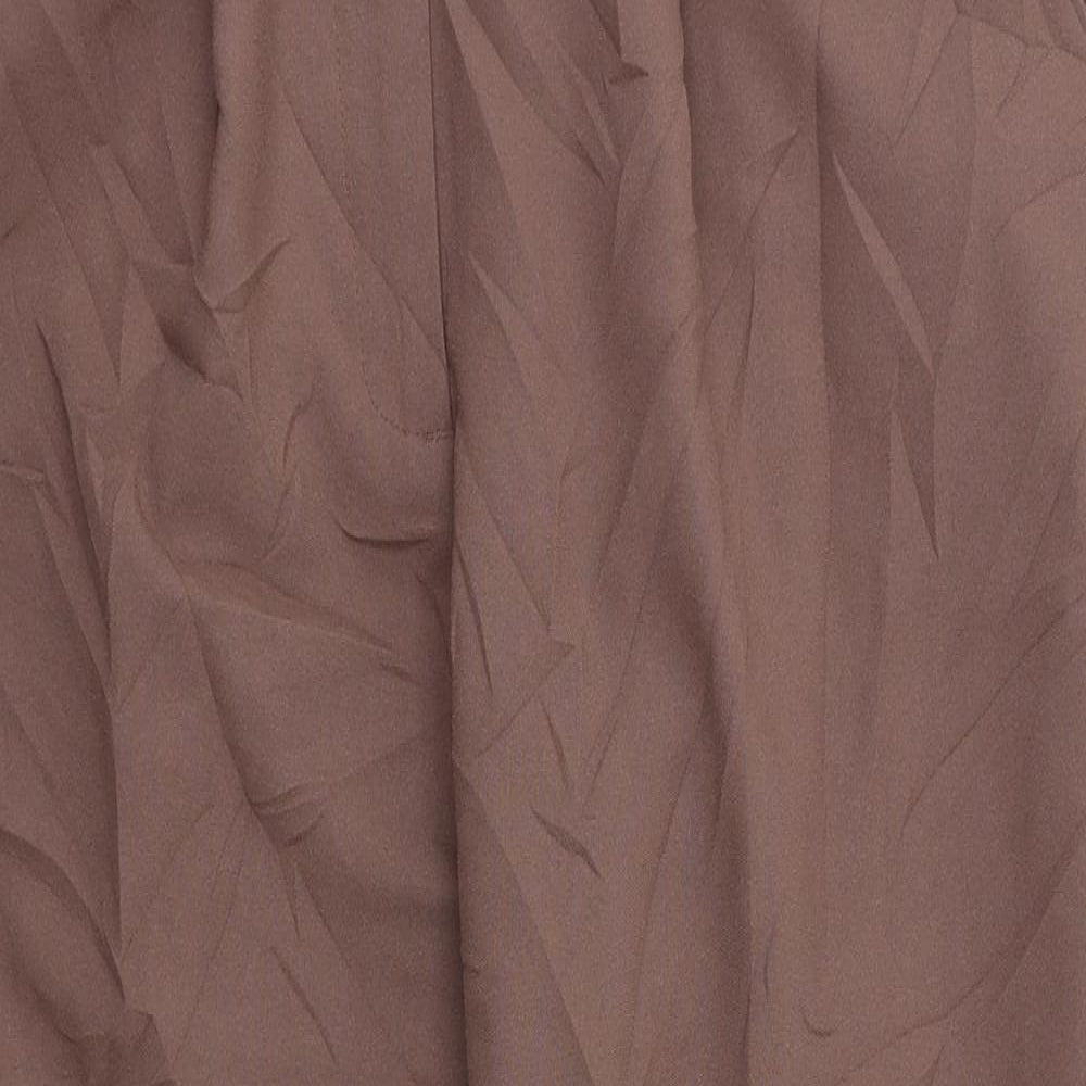 Womens UK Size 18 Damart Regular Fit  Brown Trousers