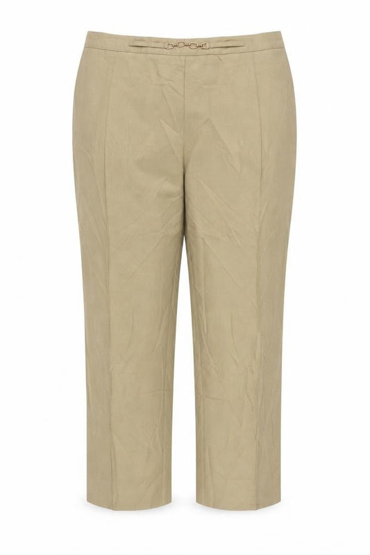 Womens UK Size 20 EWM Regular Fit  Beige Trousers