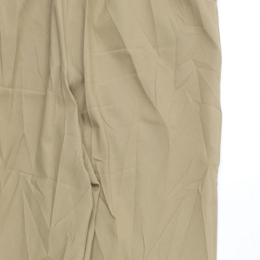 Womens UK Size 20 EWM Regular Fit  Beige Trousers