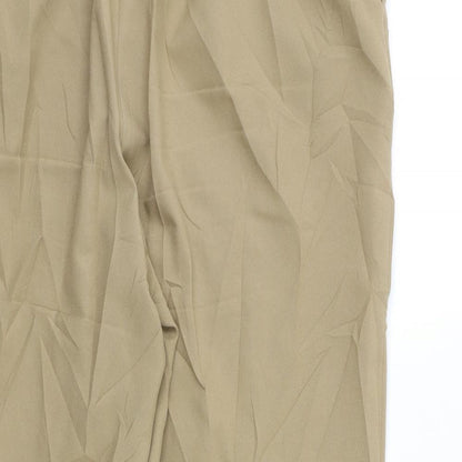 Womens UK Size 20 EWM Regular Fit  Beige Trousers