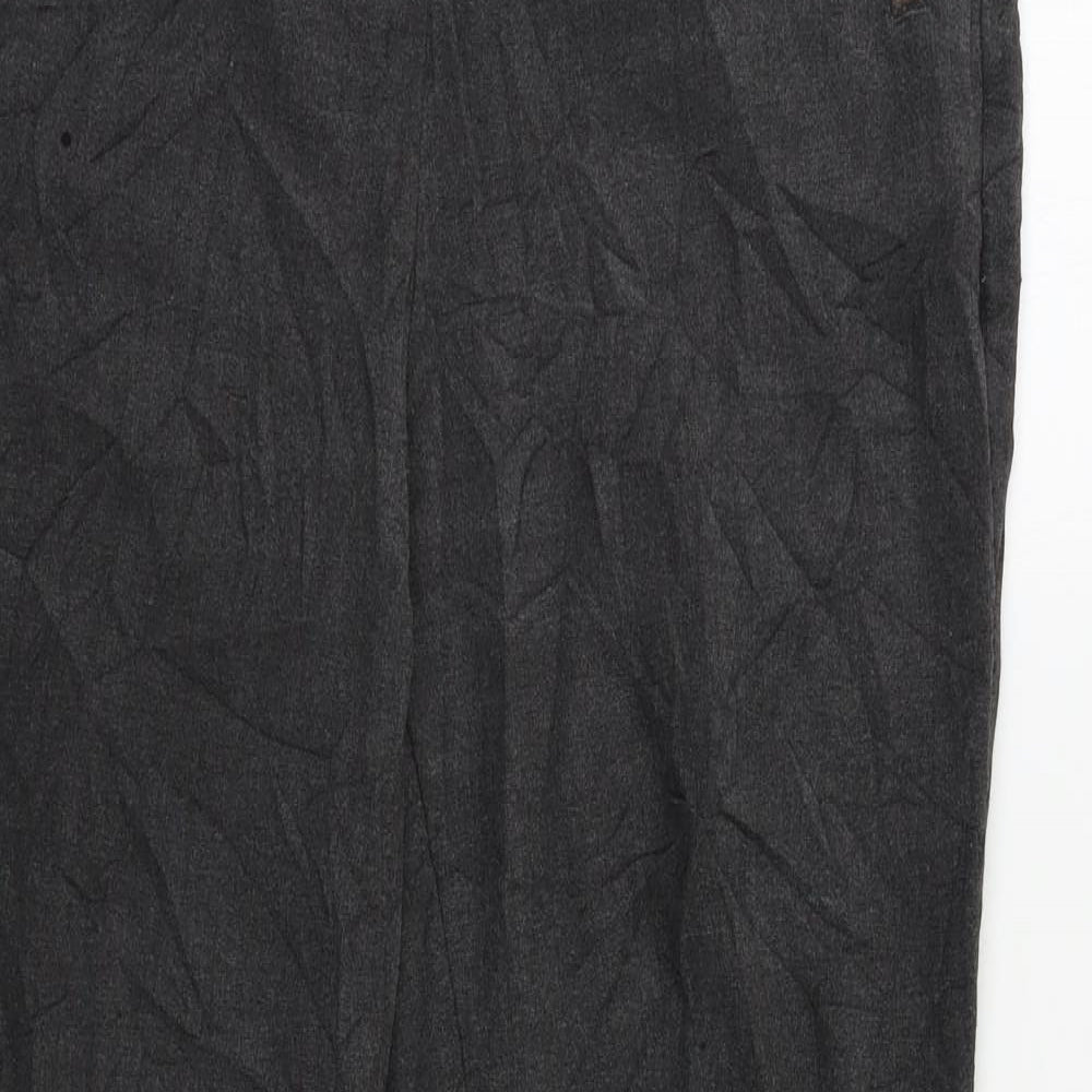 Womens UK Size 12 Per Una Regular Fit  Grey Trousers