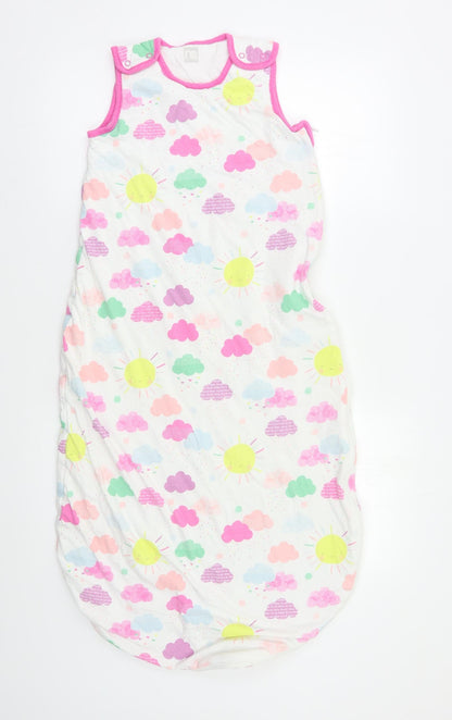 Mothercare Baby Beige Geometric  Babygrow One-Piece Size 18-24 Months