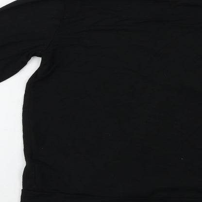 Womens UK Size S Gap Black Basic Blouse