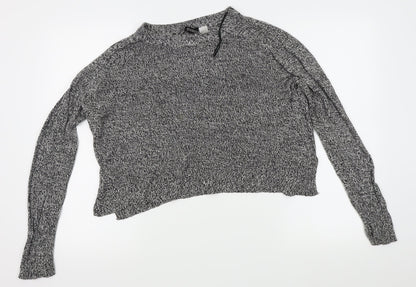 Womens UK Size M H&M Grey Pullover Jumper
