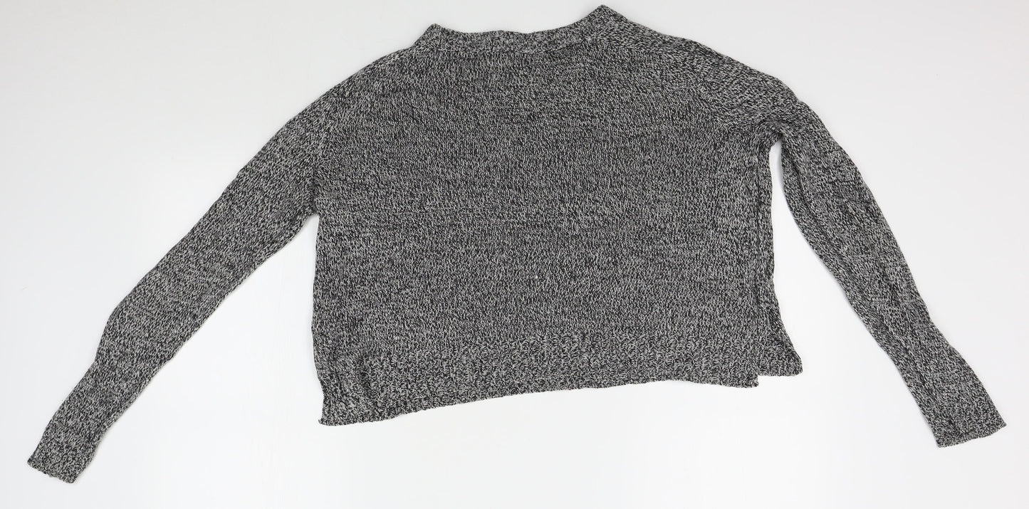 Womens UK Size M H&M Grey Pullover Jumper