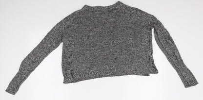 Womens UK Size M H&M Grey Pullover Jumper