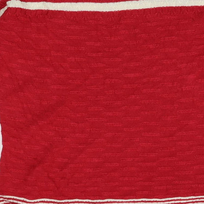 Womens UK Size 10 M&S Red Pullover Jumper