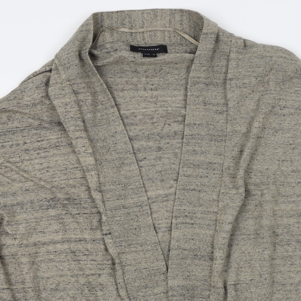 Atmosphere Womens Beige   Wrap Jumper Size 18