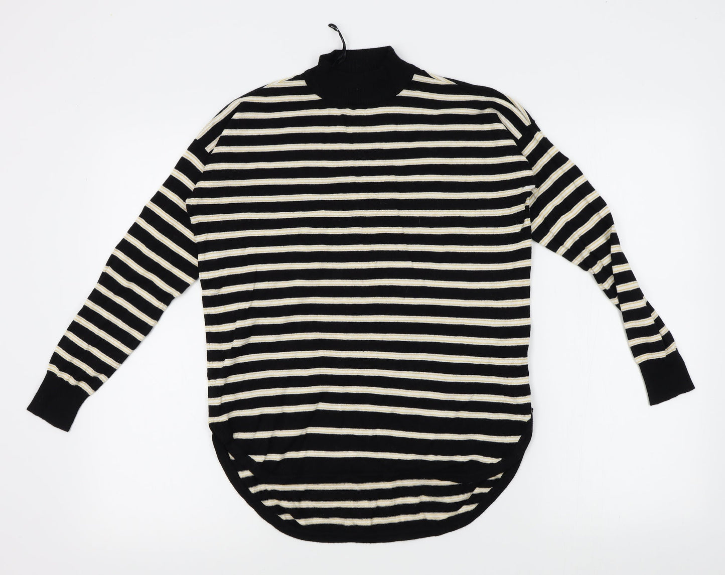 Womens UK Size 10 Peacocks Black Pullover Jumper