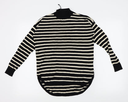 Womens UK Size 10 Peacocks Black Pullover Jumper