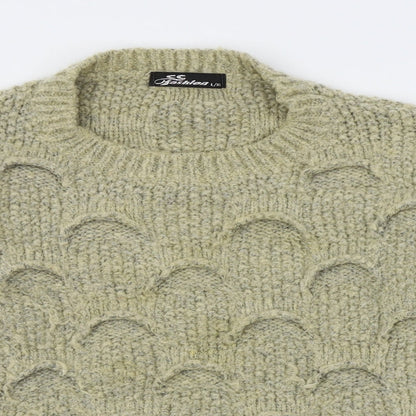 Womens UK Size L cc fashion Beige Pullover Jumper