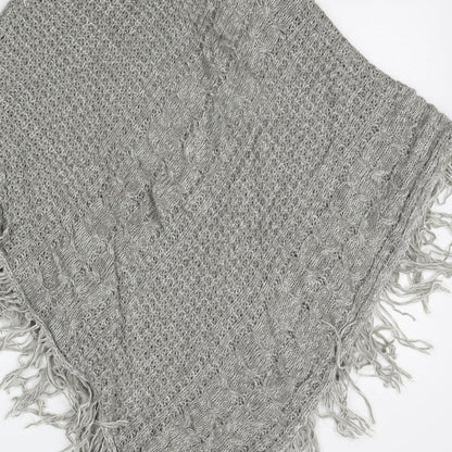 Womens UK Size M Love Knitwear Grey Pullover Jumper