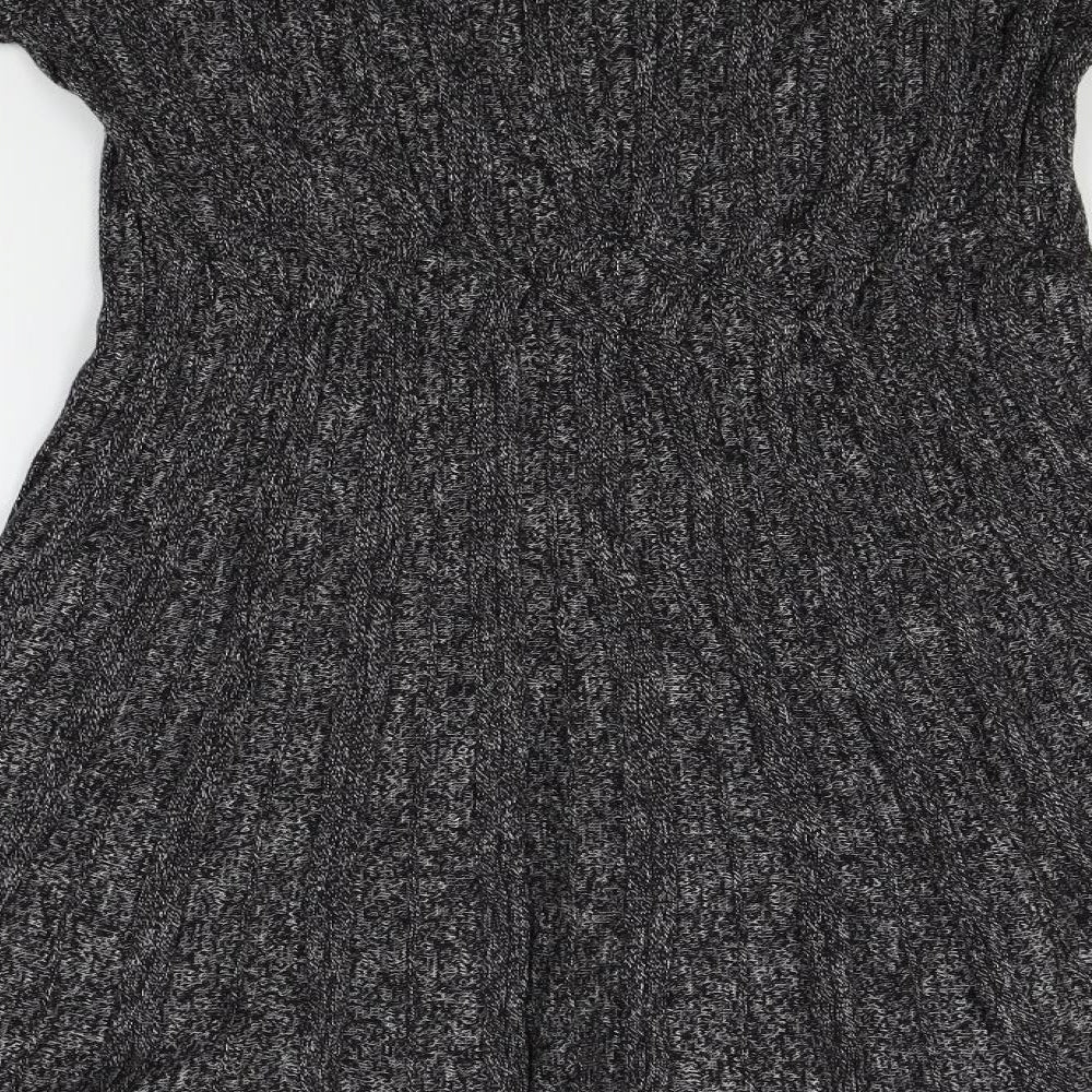 Max Studio Womens Grey   Jumper Dress  Size S
