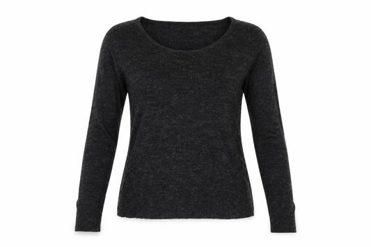 Womens UK Size 12 E-vie Grey Pullover Jumper
