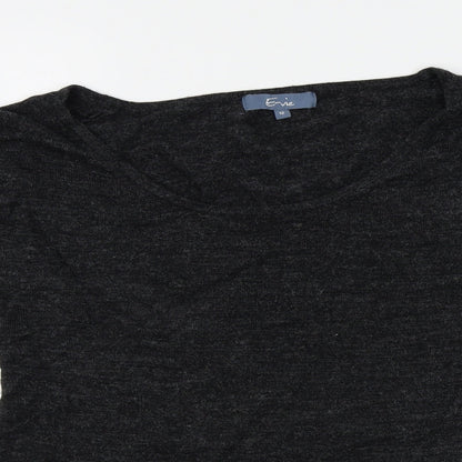 Womens UK Size 12 E-vie Grey Pullover Jumper
