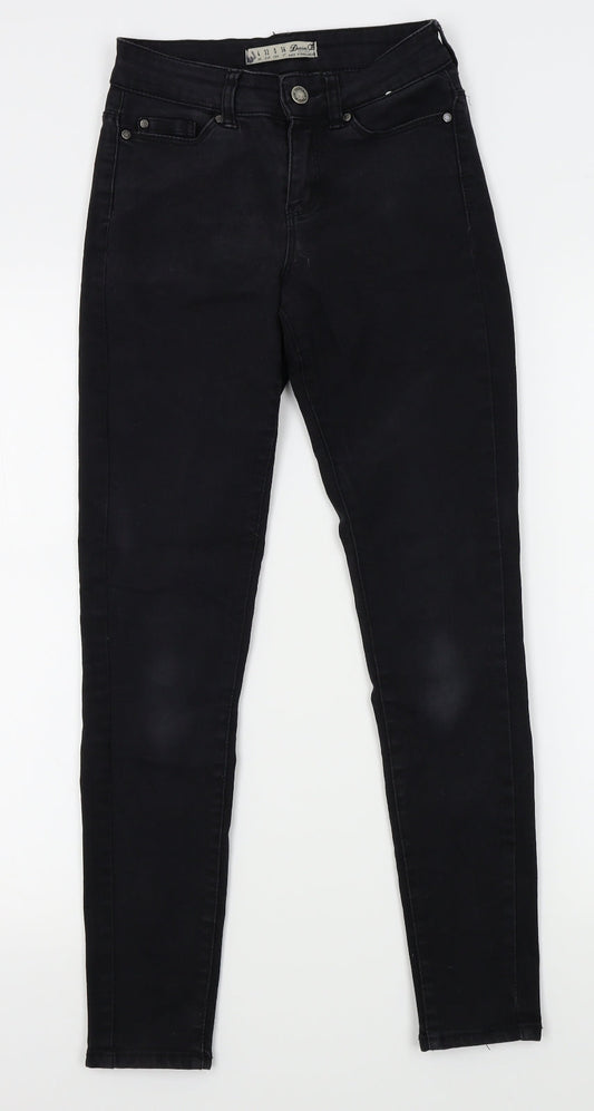 denim co Womens Black   Straight Jeans Size 4 L26 in