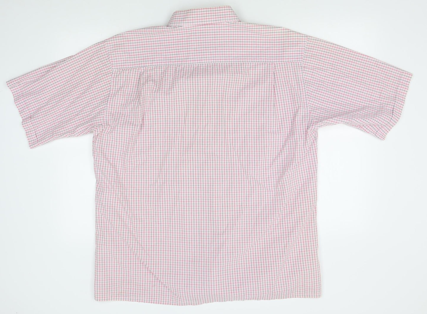 Mens UK Size XL Bosideng Pink  Button-Up Short Sleeve Casual Shirt