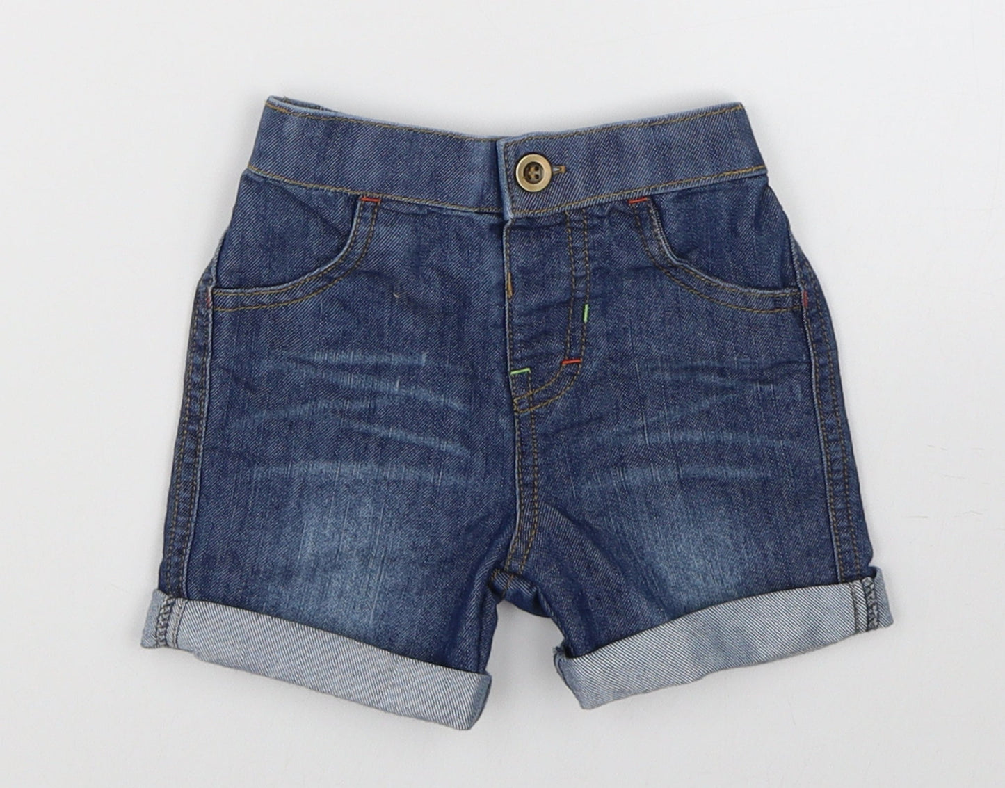 Nutmeg Baby Blue  Denim Cropped Jeans Size 3-6 Months
