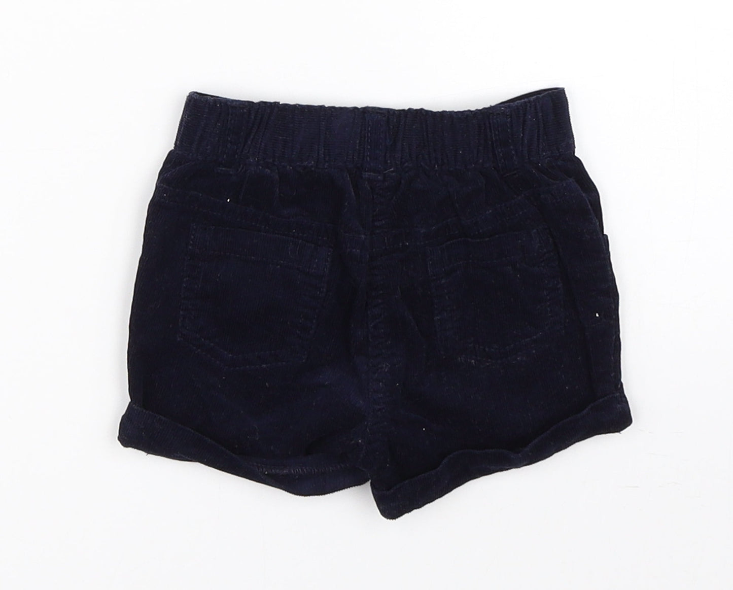 Early Days Baby Blue  Corduroy Cropped Jeans Size 3-6 Months