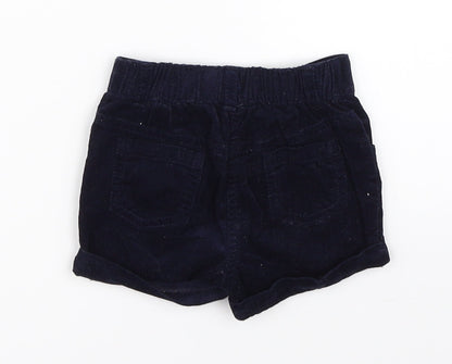 Early Days Baby Blue  Corduroy Cropped Jeans Size 3-6 Months