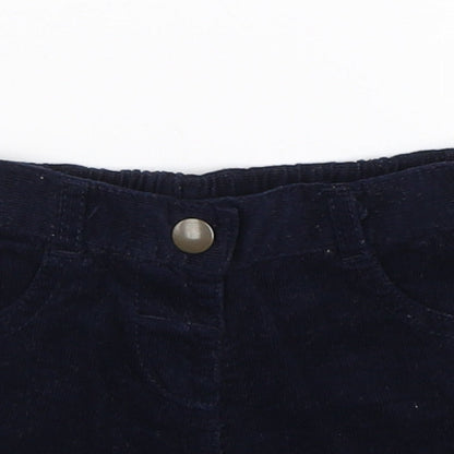 Early Days Baby Blue  Corduroy Cropped Jeans Size 3-6 Months