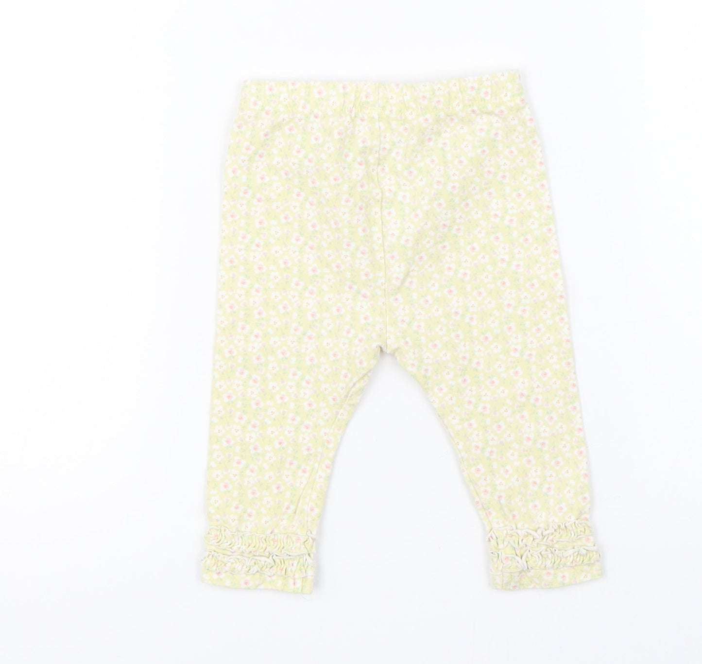 Mini Club Baby Yellow Floral   Pyjama Pants Size 3-6 Months