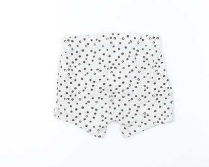 Preworn Baby Grey Polka Dot   Sleep Shorts Size 6-9 Months
