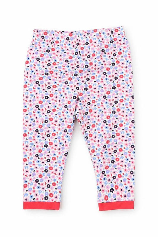 George Girls Pink Floral   Pyjama Pants Size 6-9 Months