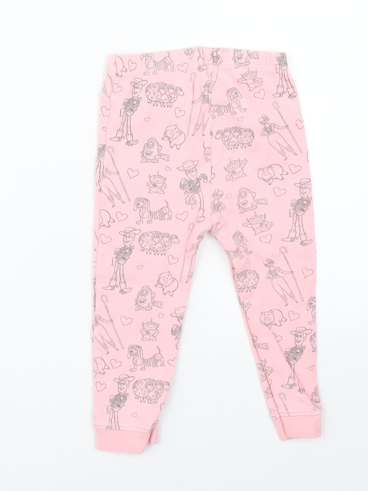 Toy Story Girls Pink    Pyjama Pants Size 12-18 Months  - disney toy story