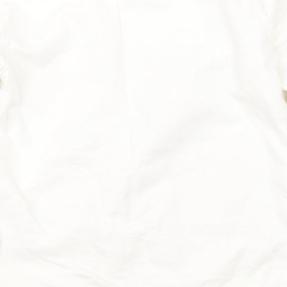 Pep & Co Girls White   Pullover Sweatshirt Size 10-11 Years  - unicorn