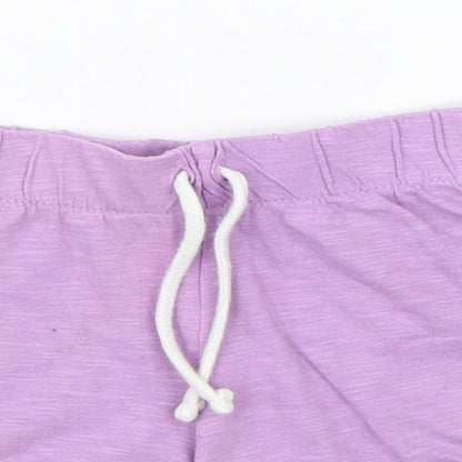 Pep & Co Girls Purple   Hot Pants Shorts Size 5-6 Years