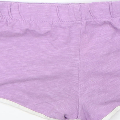 Pep & Co Girls Purple   Hot Pants Shorts Size 5-6 Years