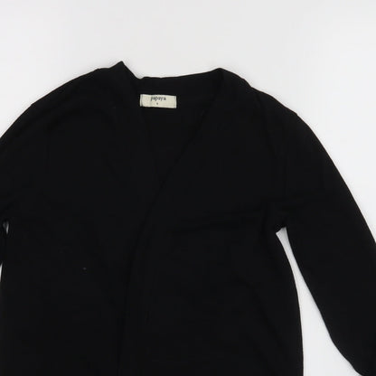 Papaya Womens Black   Basic Blouse Size 8