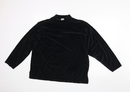 C&A Womens Black   Pullover Jumper Size 20