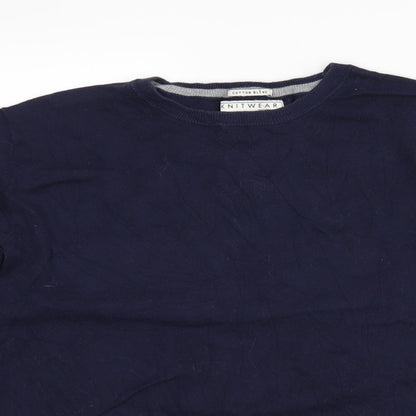 F&F Womens Blue   Pullover Jumper Size L