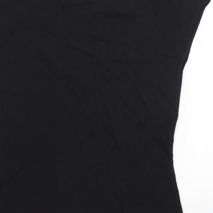 Tom Wolfe Womens Black   Basic Blouse Size L