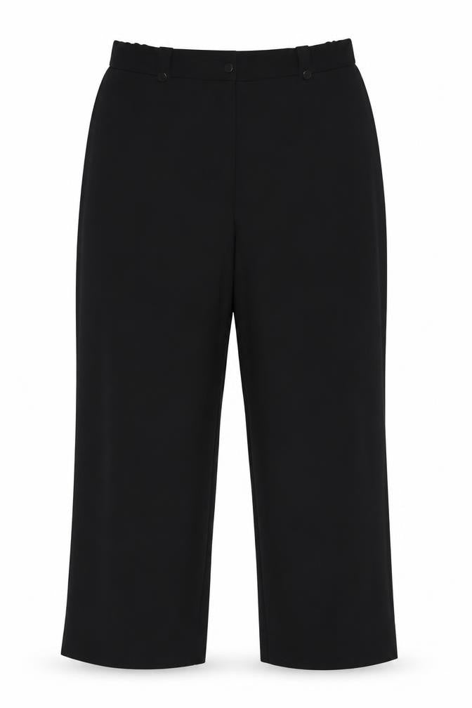 Womens UK Size 16 Classics Regular Fit Dress Pants Black Trousers