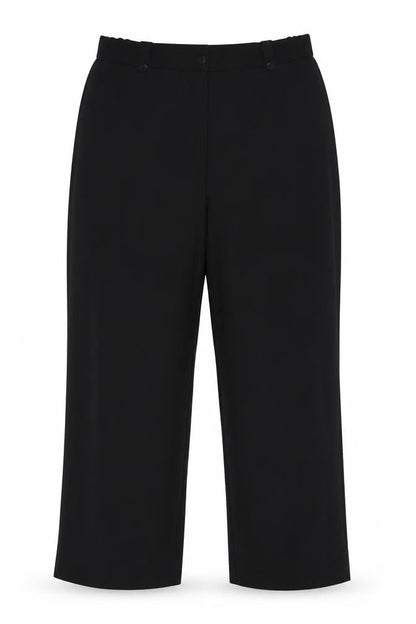 Womens UK Size 16 Classics Regular Fit Dress Pants Black Trousers