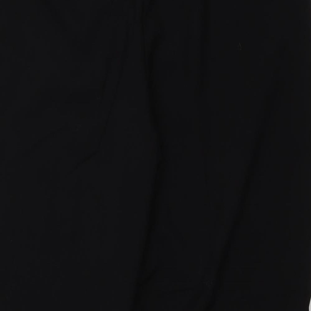 Womens UK Size 16 Classics Regular Fit Dress Pants Black Trousers