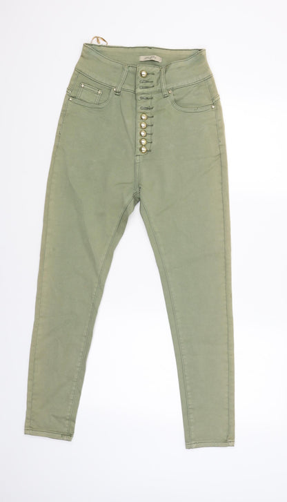 Accestar Womens Green   Carpenter Trousers Size XS L26 in