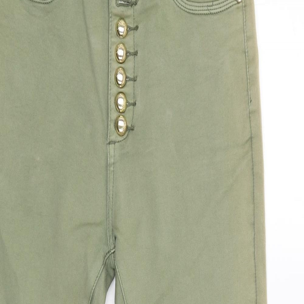 Accestar Womens Green   Carpenter Trousers Size XS L26 in