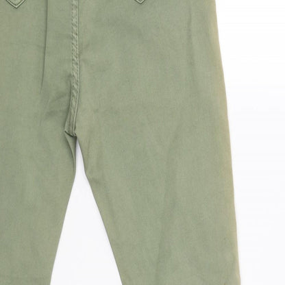 Accestar Womens Green   Carpenter Trousers Size XS L26 in