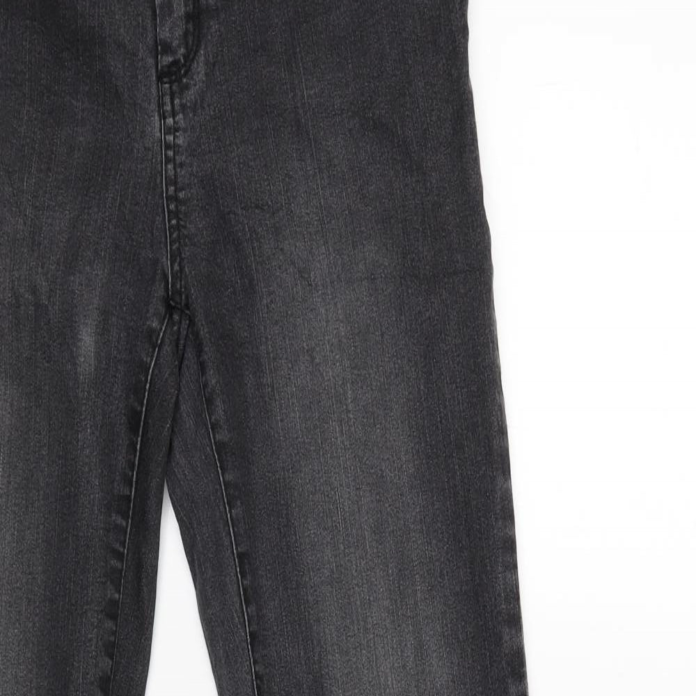 Walk and Talk Womens Black   Straight Jeans Size 38 L29 in