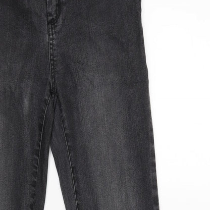 Walk and Talk Womens Black   Straight Jeans Size 38 L29 in