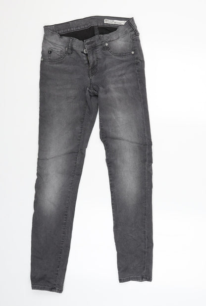 BIG STAR Womens Grey   Cargo Trousers Size 26 L28.5 in