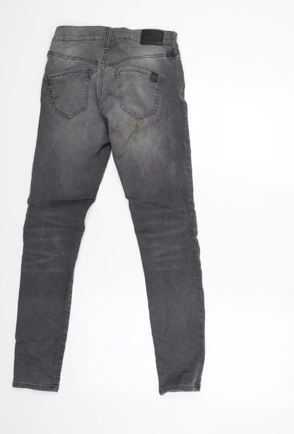 BIG STAR Womens Grey   Cargo Trousers Size 26 L28.5 in