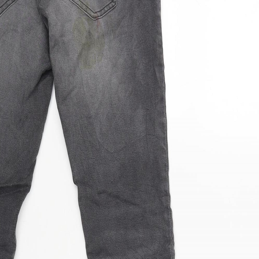 BIG STAR Womens Grey   Cargo Trousers Size 26 L28.5 in